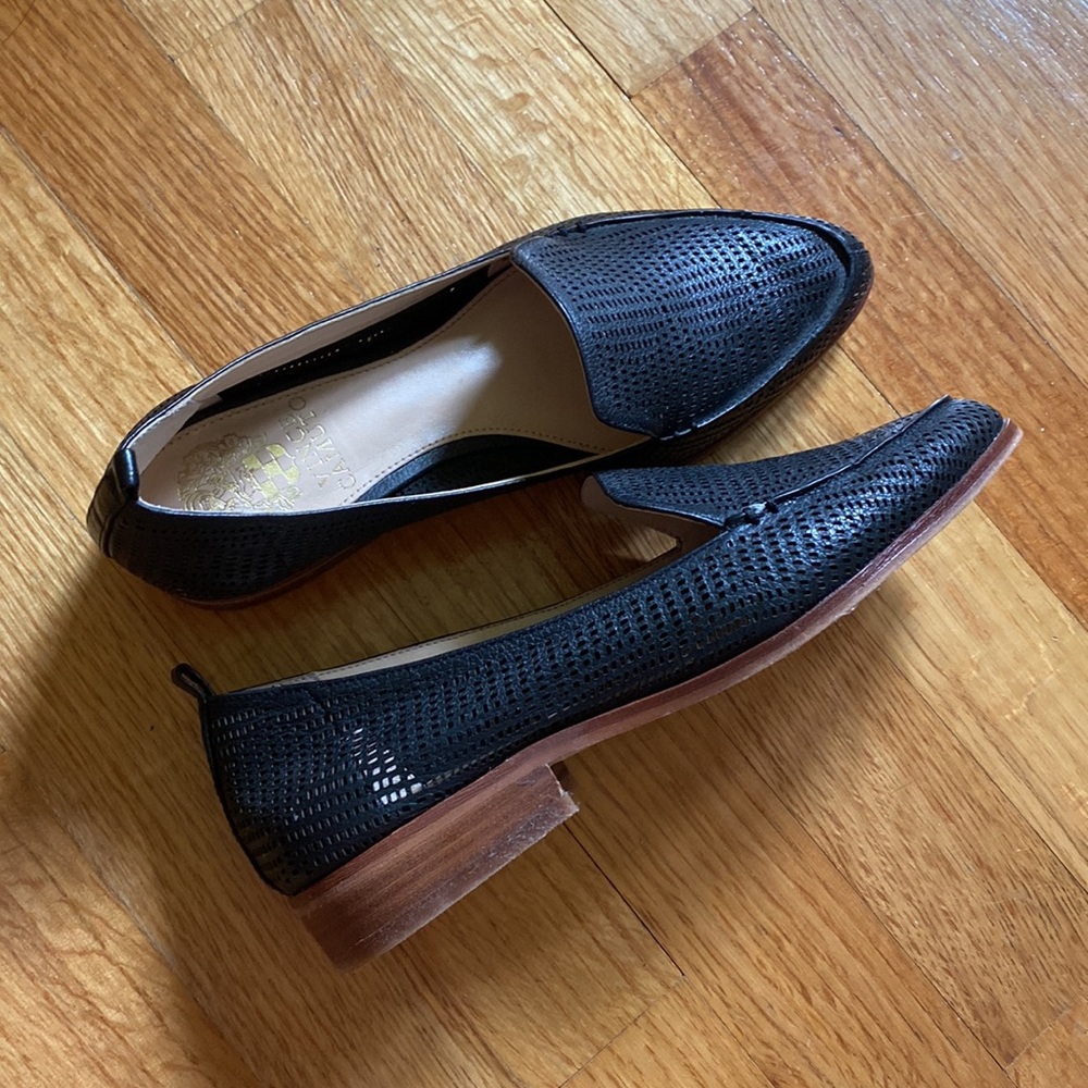 Vince Camuto Black Loafers
